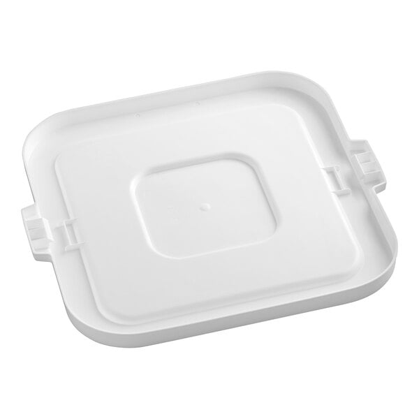 Baker's Lane 32 Gallon / 510 Cup White Square Ingredient Bin Lid