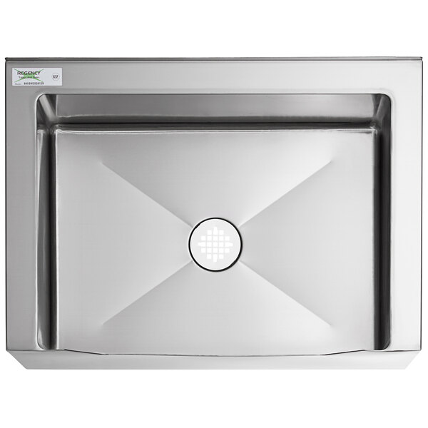 a silver rectangular object with a logo