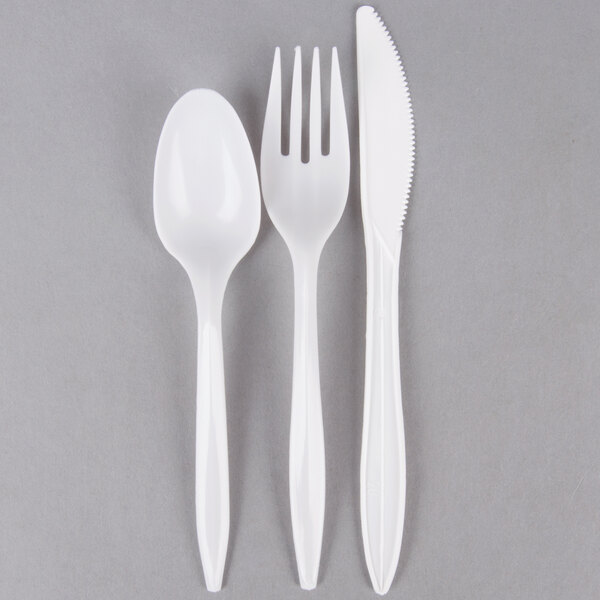 fork and knife and spoon