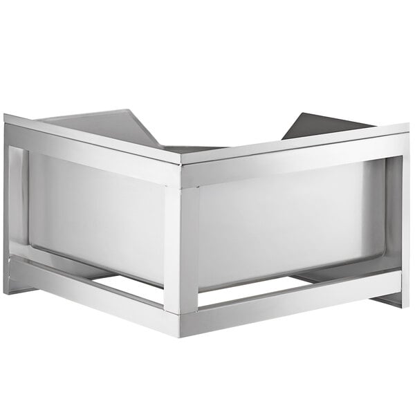 Regency 16Gauge Stainless Steel One Compartment Corner Mop Sink with