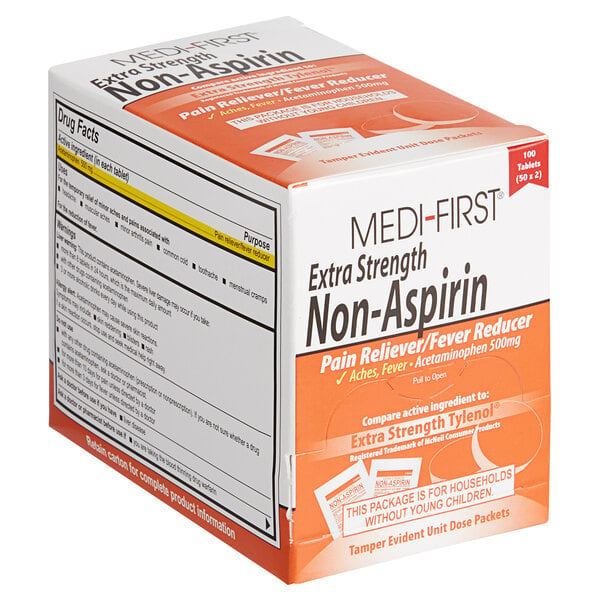 medique-80433-medi-first-extra-strength-non-aspirin-tablets-100-box