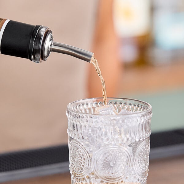 Carlisle WPM2538 Chrome-Plated Liquor Pourer with Tapered Jet and Screen