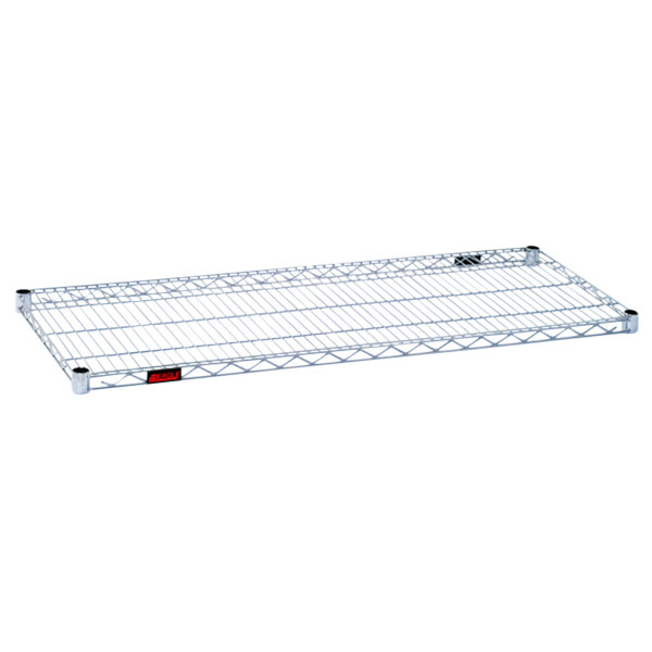 An Eagle Group Eaglebrite zinc wire shelf.