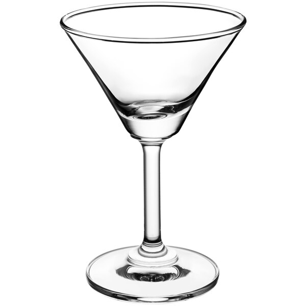 An Acopa taster martini glass with a stem.