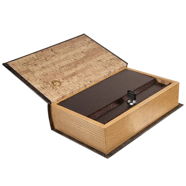 a book with a key in it
