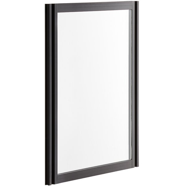 A black rectangular frame with a white background.