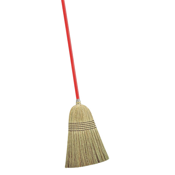 Libman 502 12 12 Janitor Corn Broom 6pack 2146