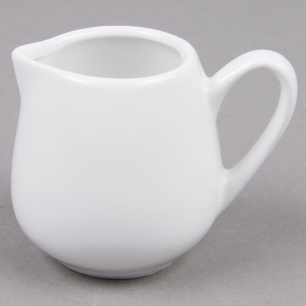 CU-1270 6 Pieces Porcelain/ Ceramic 8 oz Creamer 