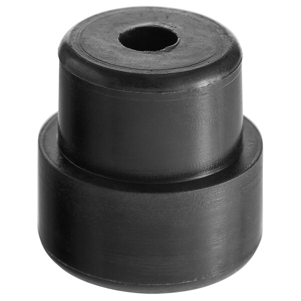AvaMix black rubber foot with a hole in it.