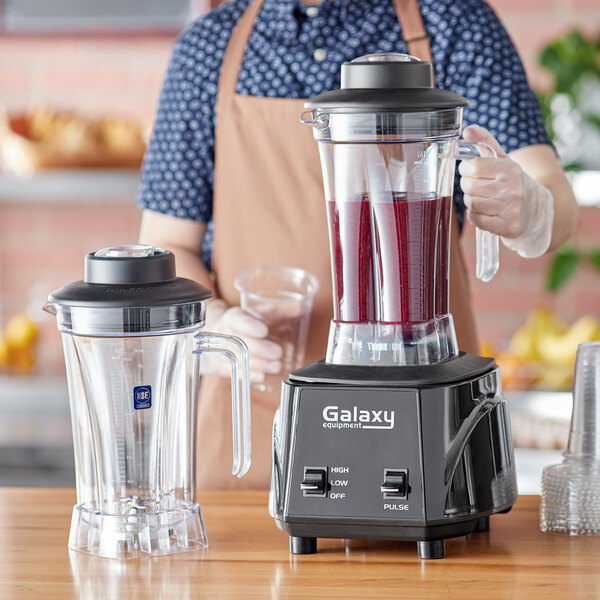 Galaxy GBB640T2J 3 1/2 hp Commercial Blender with Toggle Control and