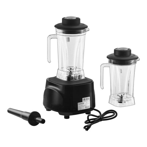 Galaxy GBB640T2J 3 1/2 hp Commercial Blender with Toggle Control and 2 64 oz. Tritan™ Plastic Jars - 120V