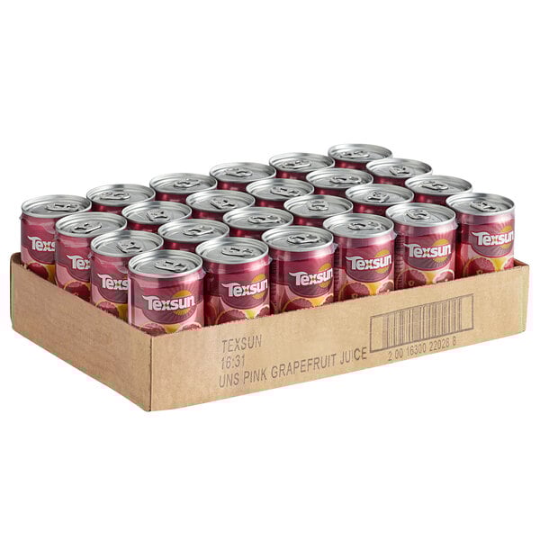 Canned Grapefruit Juice, 5.5 oz. Can 24/Case