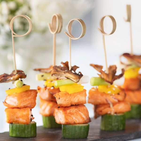 a close up of a food