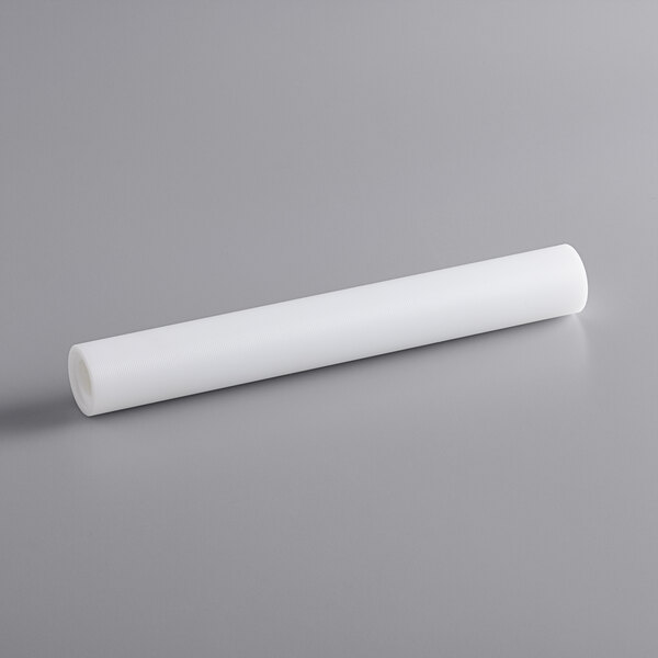 A white plastic tube labeled "Estella 348PEDS50B" on a gray surface.