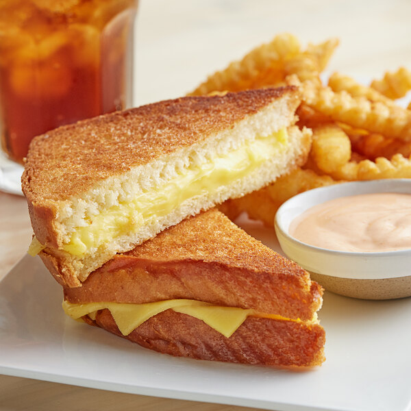 GOOD Vegan American Cheese Slices 2.2 lb. 12/Case