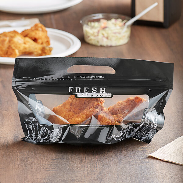 2 Piece "Fresh Flavor" Fried Chicken / Hot Food Bag 250/Case