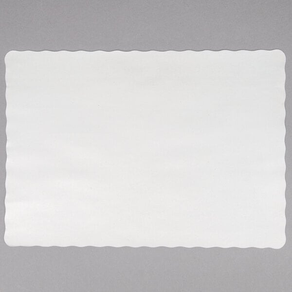 Off-White 10'' x 14'' Colored Paper Placemat