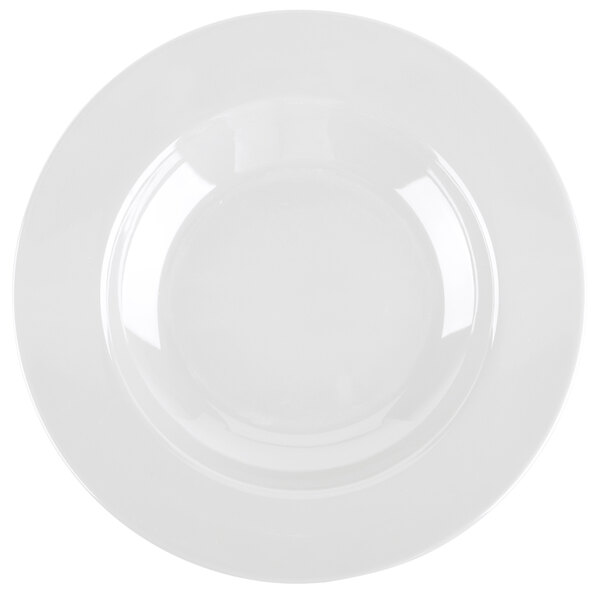 Thunder Group CR5811W White 16 oz. Melamine Pasta Bowl 12/Case