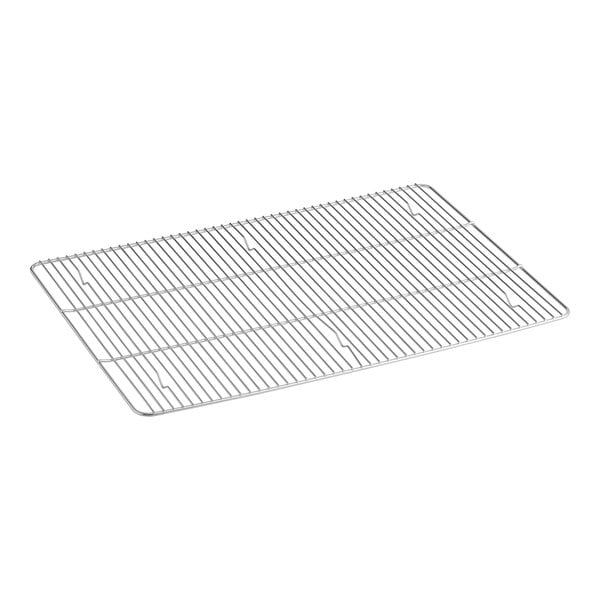 Baker's Lane 16 7/16" x 24 1/2" Stainless Steel Footed Wire Icing Rack / Cooling Rack for Full Size Sheet Pan
