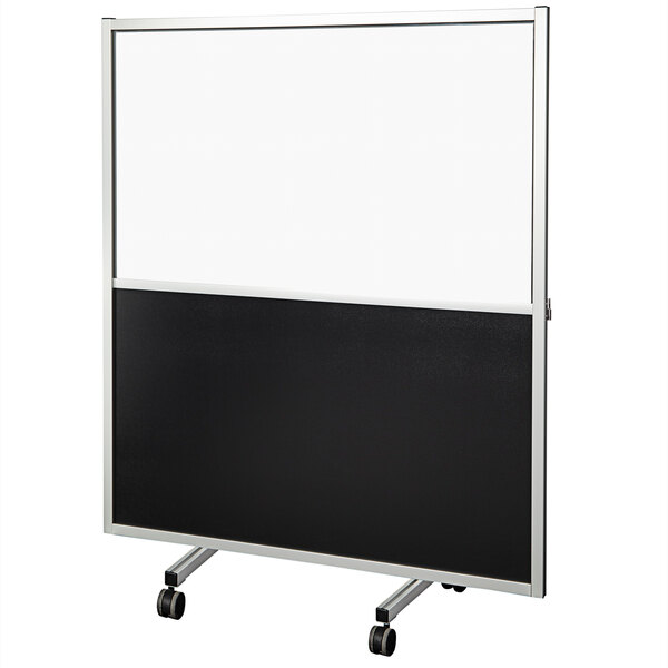 a black and white rectangular object