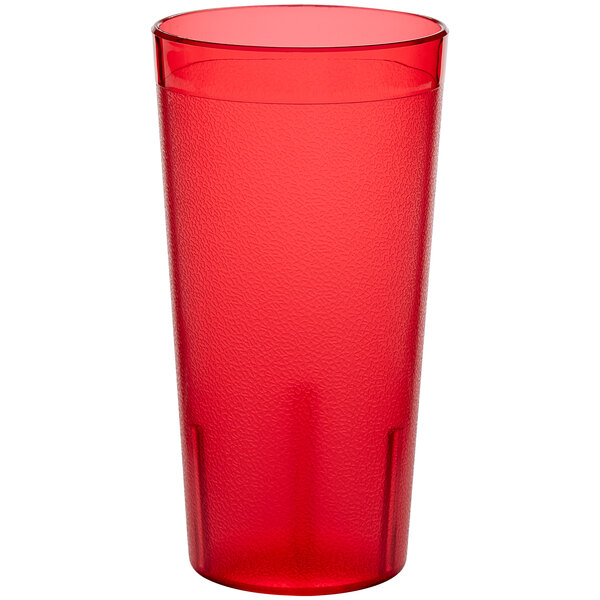 Choice SAN Plastic Pebbled Tumbler – 12-Pack, Dishwasher Safe, BPA Free, NSF Listed
