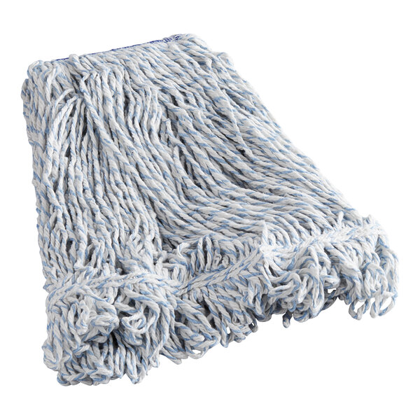 a mop on a white surface