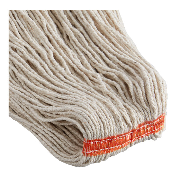 Cut-End Wet Mop Head, Cotton, #24, 1
