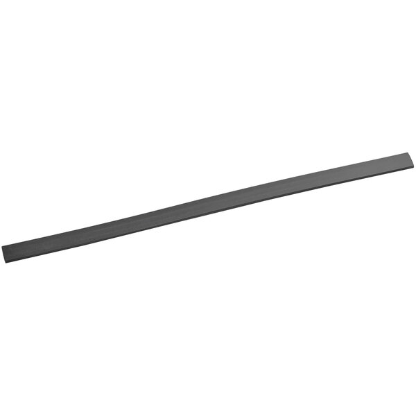 A black metal top bar with a long handle.