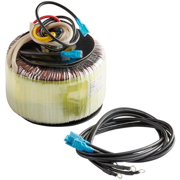 A VacPak-It transformer with electrical wires.