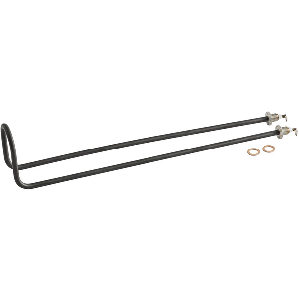A Bunn replacement tank heater kit with long black metal rods and a metal ring.