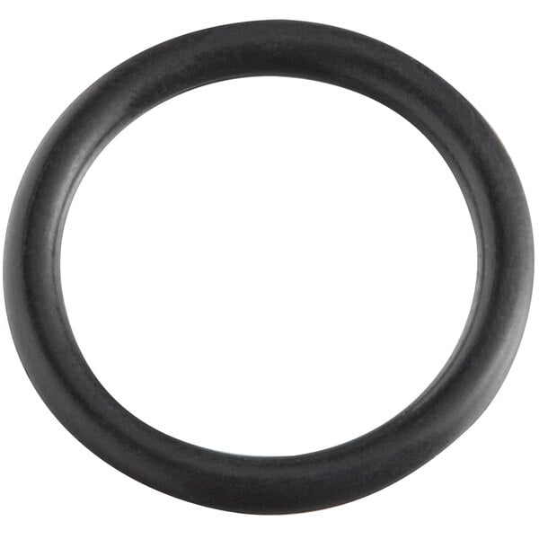 a black circle with a white background