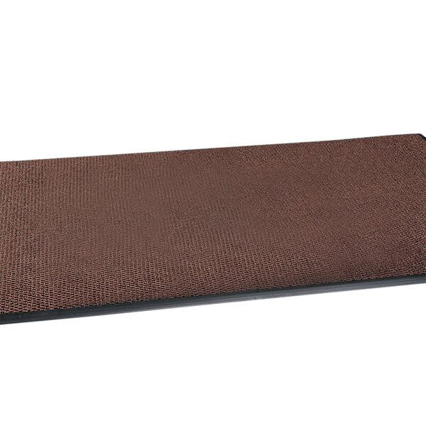 A brown rectangular Cactus Mat with a black border.
