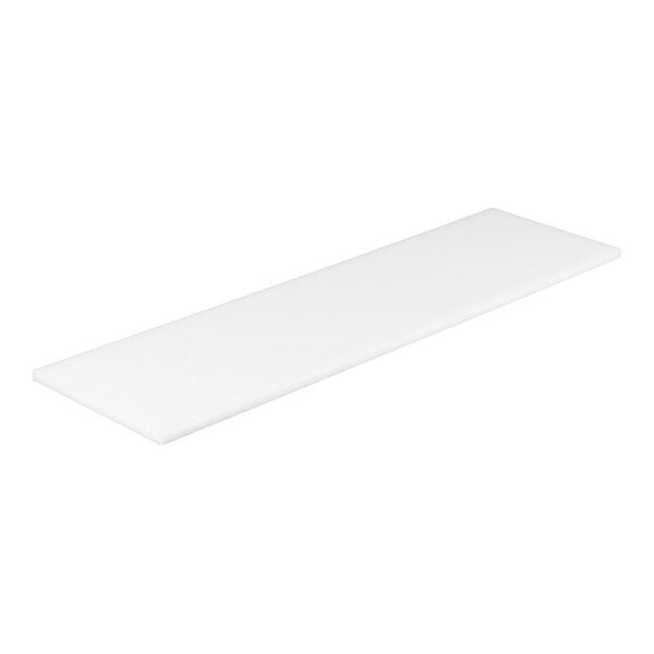 A rectangular white cutting board designed for specific Avantco STE series models.