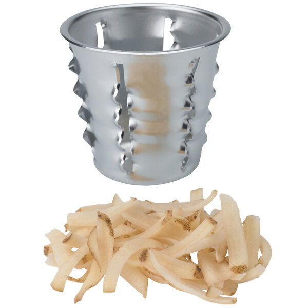 Vollrath 6005 12" Redco King Kutter Manual Vegetable Cutter with Suction Cup Base 1, 2, 3
