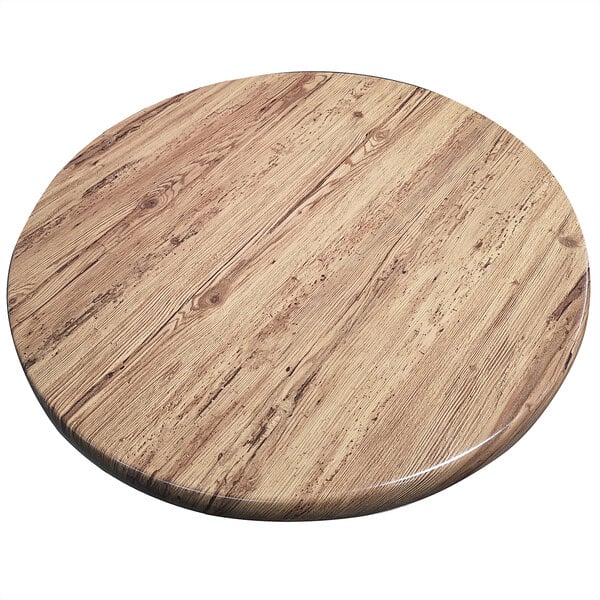 American Tables Seating Ato36 201 36, 36 Round Pine Table Top