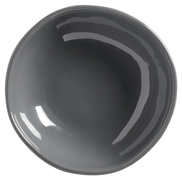 a close up of a grey object
