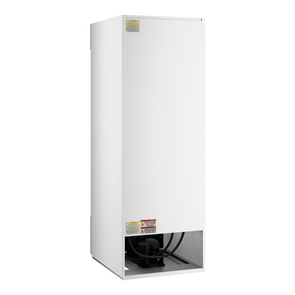 Beverage-Air MMR19HC-1-W-18 MarketMax 27" White Left-Hinged Door Merchandising Refrigerator with White Interior