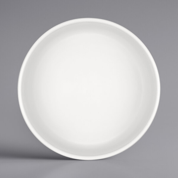 A Bauscher bright white porcelain bowl.