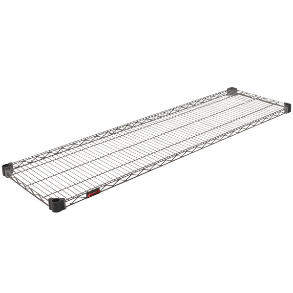 An Eagle Group Valu-Master wire shelf with gray epoxy coating.