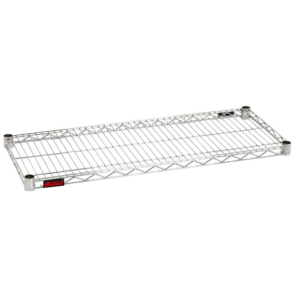 An Eagle Group stainless steel wire shelf.