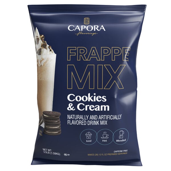 Vegan Cookies and Cream Frappe