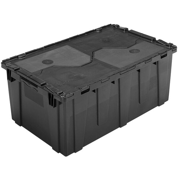 Lavex 25 x 15 x 12 Gray Industrial Storage Box