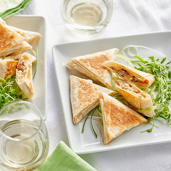 Maple Leaf Farms 1.5 oz. Duck Quesadillas 100/Case