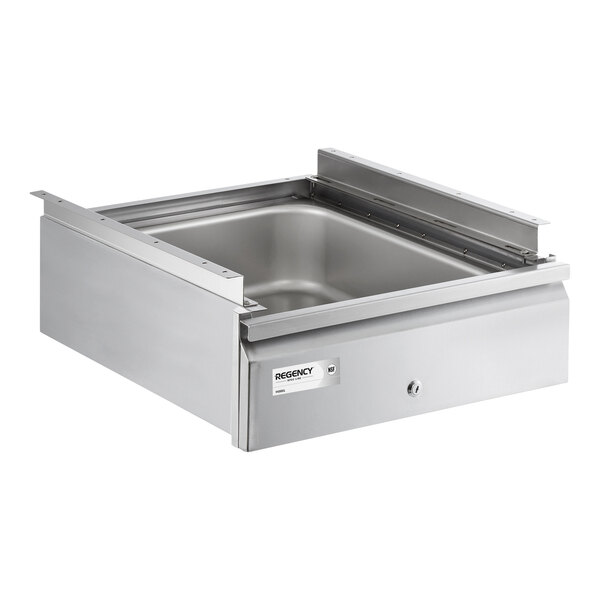 Regency Spec Line 15" x 20" x 5" Self Closing Drawer with Stainless Steel Front and Locks