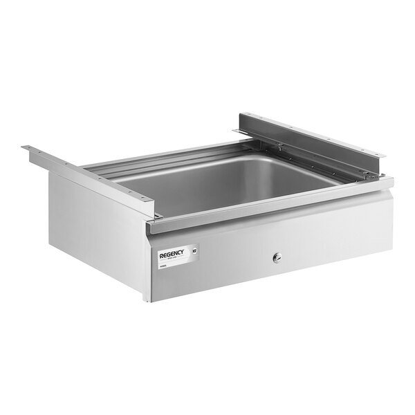 Regency Spec Line 20" x 15" x 5" Self Closing Drawer with Stainless Steel Front and Locks