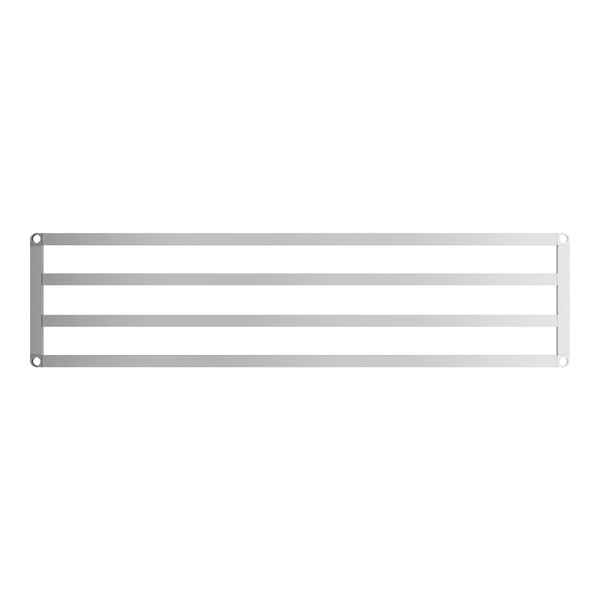 A metal bar with three parallel bars on it.