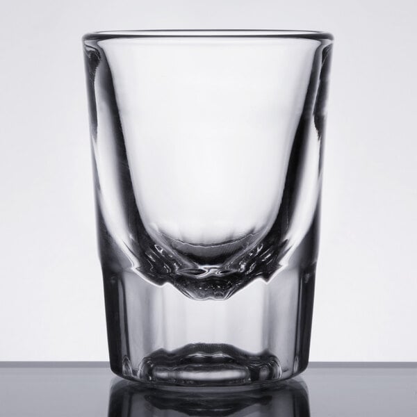 Libbey 5126 Fluted Shot Glass with 1 oz 2 oz. Case of 12 Line 