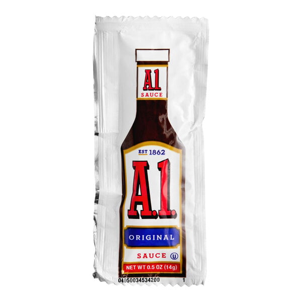 A.1. Original Steak Sauce Packet 0.5 oz. - 200/Case