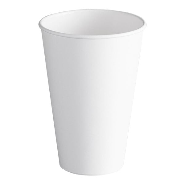 A Dart ThermoGuard white paper hot cup.