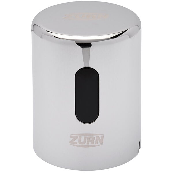 The silver Zurn ZTR6200EV-X toilet flush valve body with a black sensor.